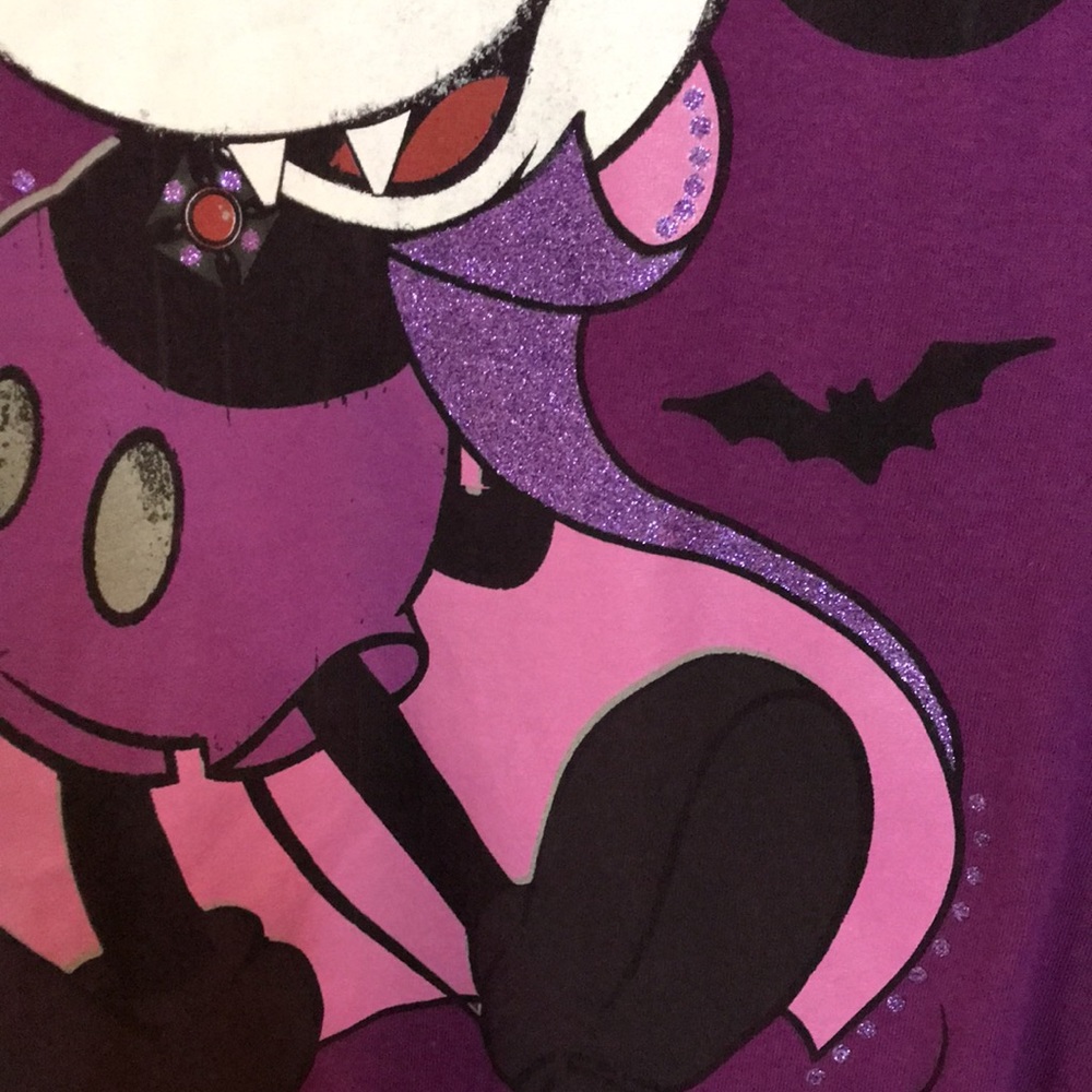 Mickey Mouse Dracula T Shirt - Picture 3 of 5